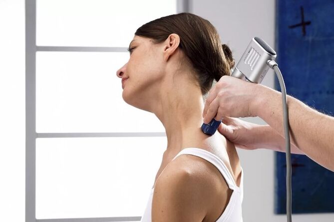 Physiotherapy for osteochondrosis of the neck